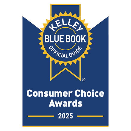 Logotipo de los premios Kelley Blue Book Consumer Choice de 2025