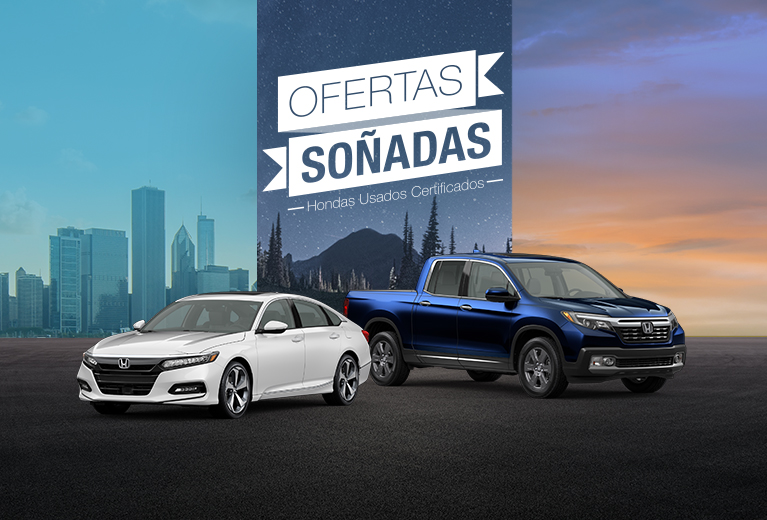 Banner del evento de ventas. Se muestran el Accord 2020 y Ridgeline 2020 Banner del evento de ventas. Se muestran el Accord 2020 y Ridgeline 2020